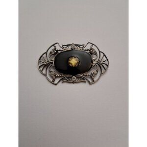 Vintage Catherine Popesco France Silver Brooch